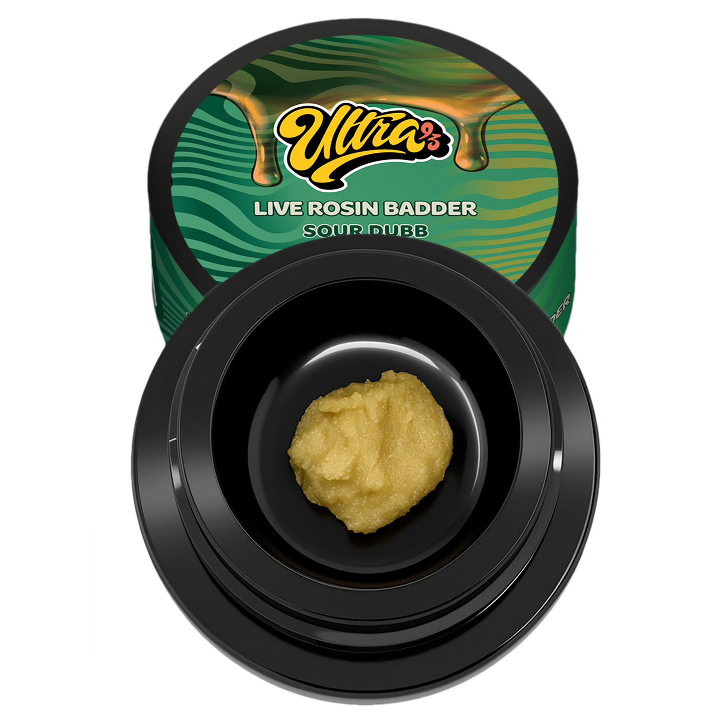 2g Live Rosin Badder: Sour Dubb